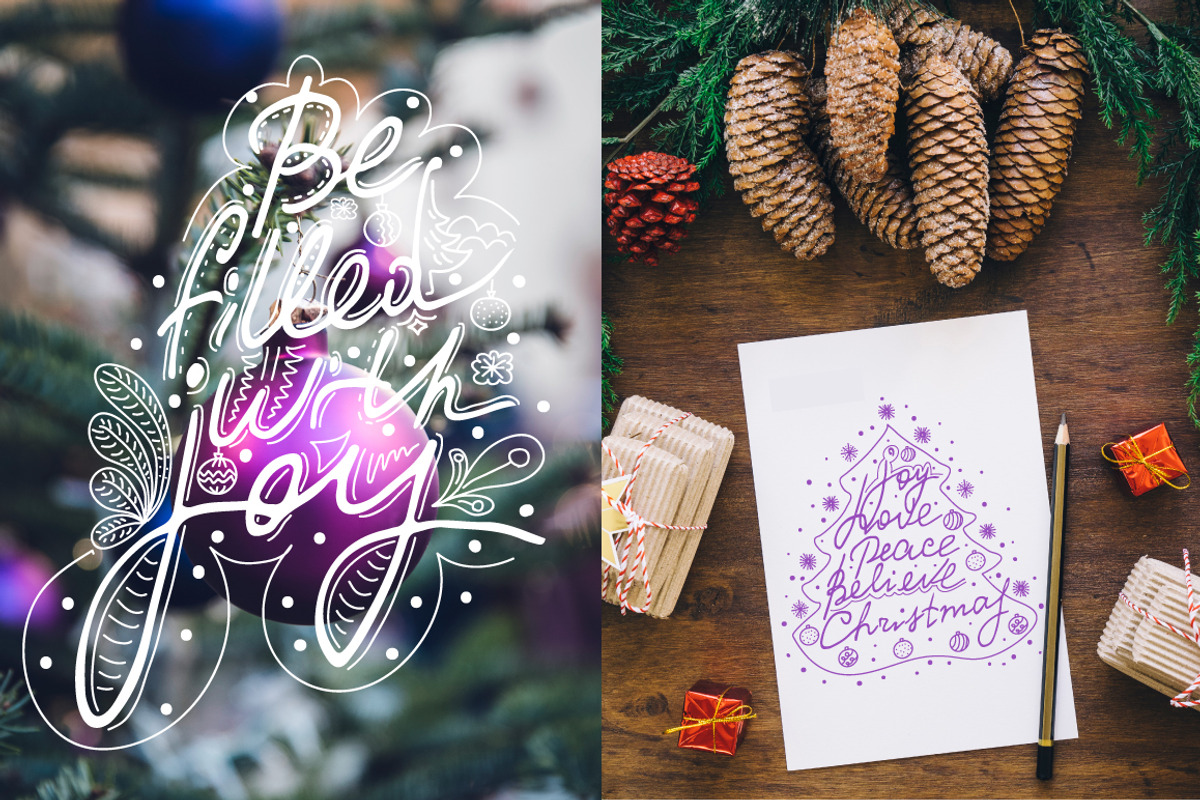 Merry Little Christmas Kit, a Decorative Illustration by Daria Chegaieva (Photo 7 of 8)