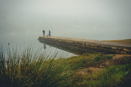 Fishing together