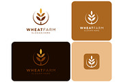Wheat Grain Farm Logo, a Branding & Logo Template by ika trisiana (Thumbnail 1 of 2)