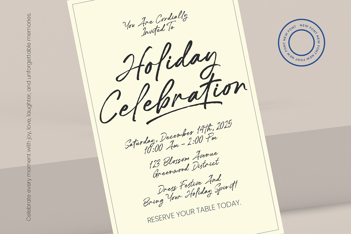 The Hantwels Signature Handwritten, a Script Font by Letterena Studios Script (Photo 3 of 10)