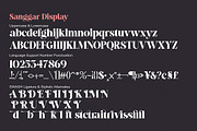 Sanggar, a Serif Font by Gatype (Thumbnail 8 of 9)