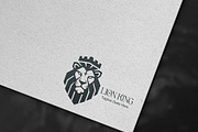 Royal Lion Head Logo Design, a Branding & Logo Template by YUDesignStore (Thumbnail 5 of 7)