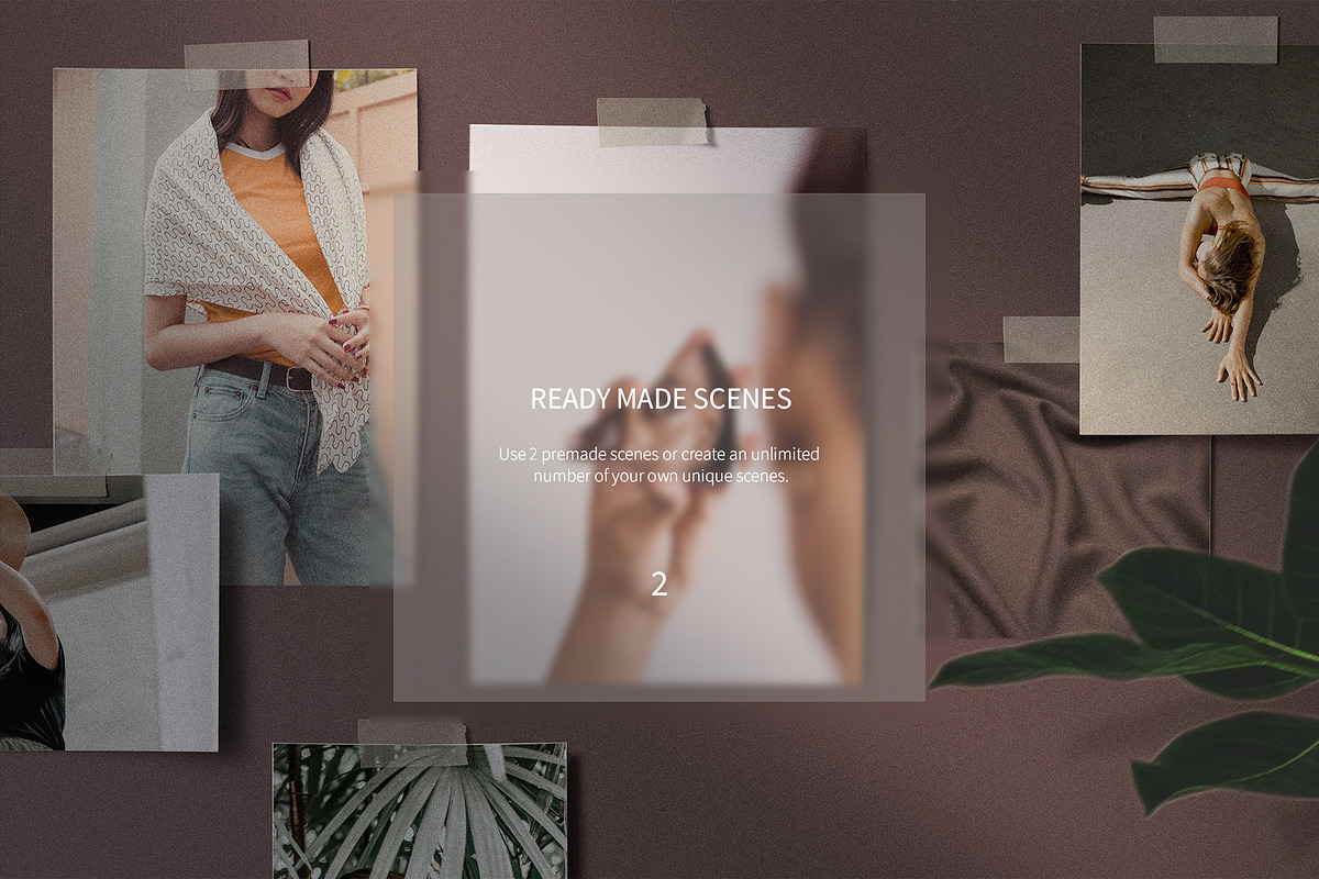 Mood Board Scene Creator, a Product Mockup by Roman Striga (Photo 17 of 19)