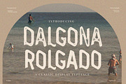 DALGONA ROLGADO !, a Sans Serif Font by Vultype Co. (Thumbnail 1 of 13)