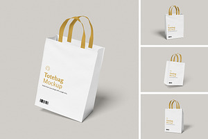 High-Quality Totebag Mockup