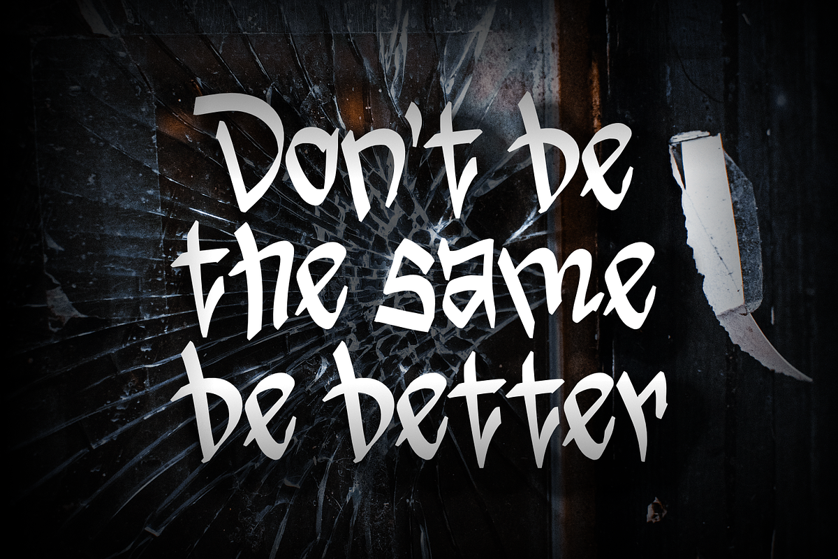 BOMB TIME, a Handwritten Font by Rizenight (Photo 4 of 4)
