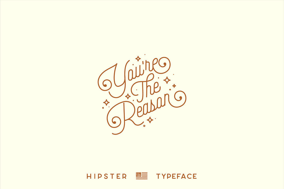 Hipster Style - Stylish Font Duo preview 5
