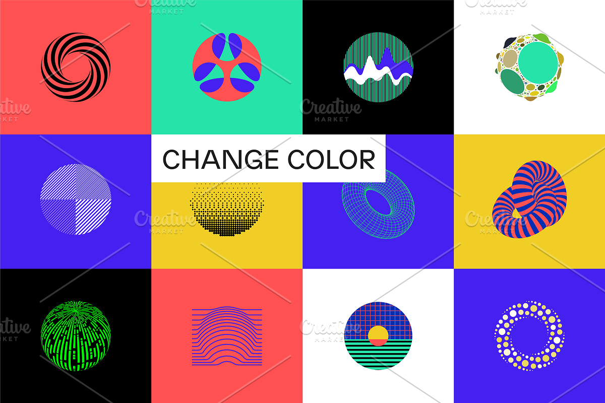 100 Circles & Spheres, an Icon by kloroform (Photo 2 of 11)