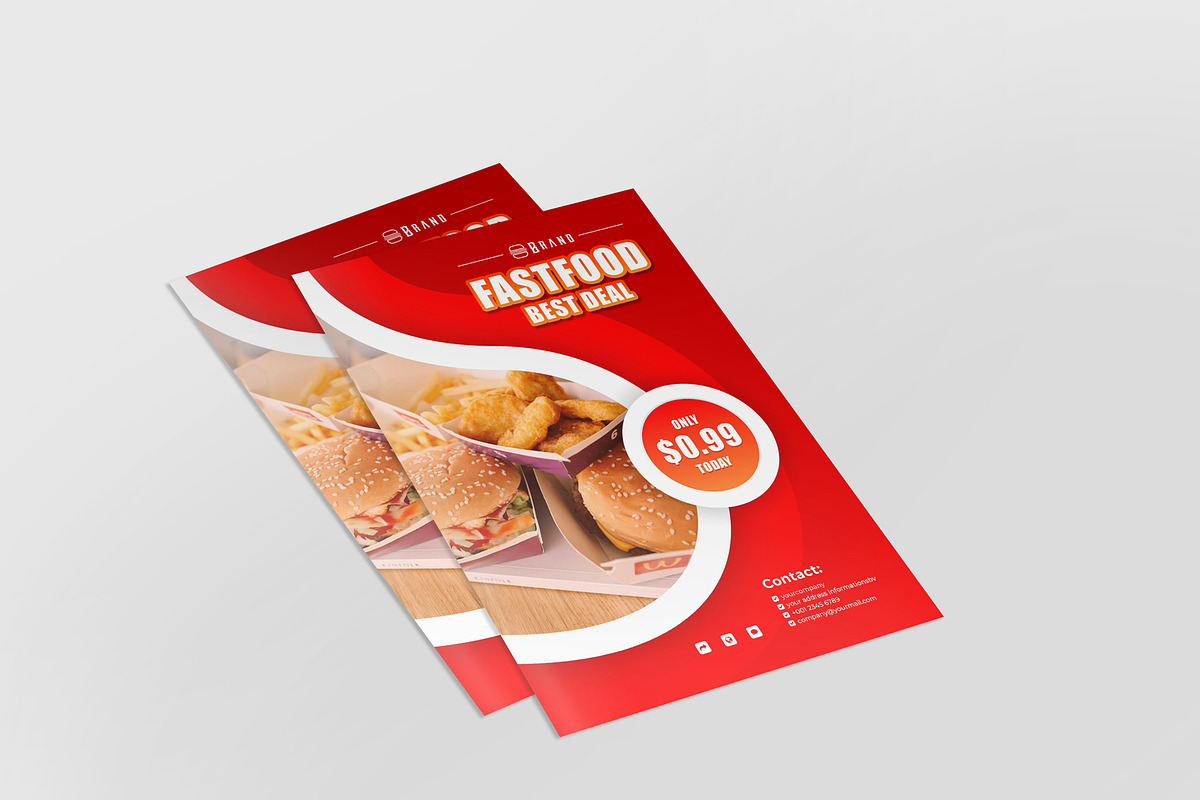 Best Deal 50% off Flyer Design, a Flyer Template by gdrony (Photo 2 of 3)