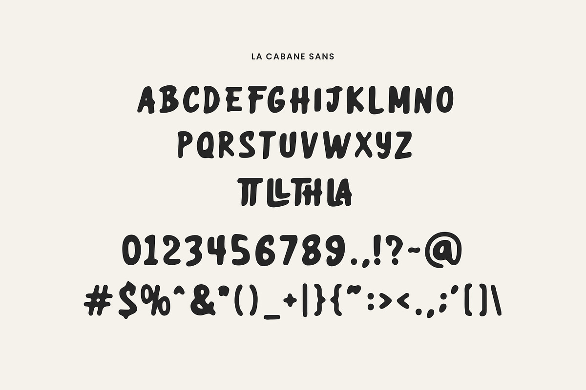 The La Cabane Vintage Duo Font, a Handwritten Font by Typoraith Co (Photo 9 of 10)