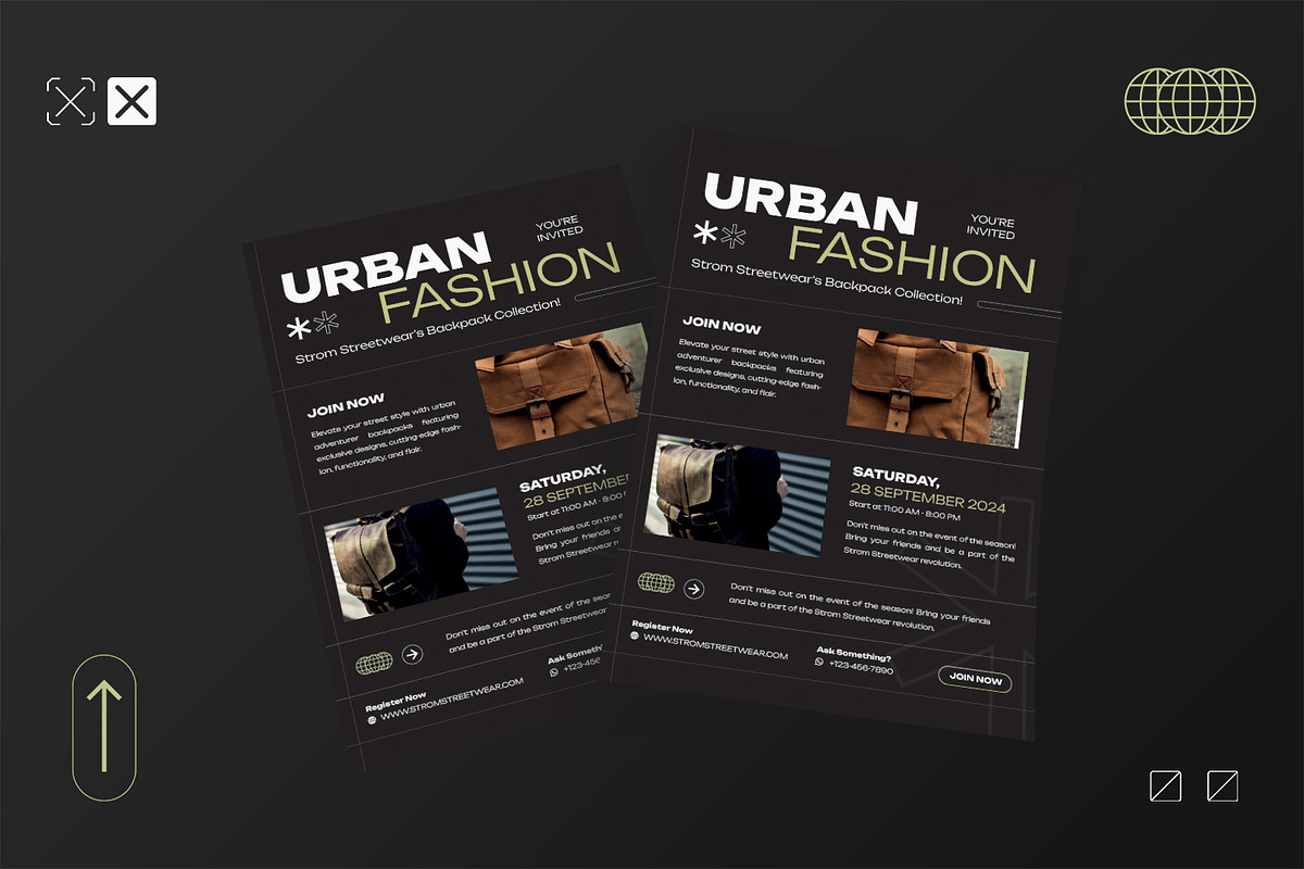 Strom - Event Invitation, an Invitation Template by StreaksideStd (Photo 2 of 3)