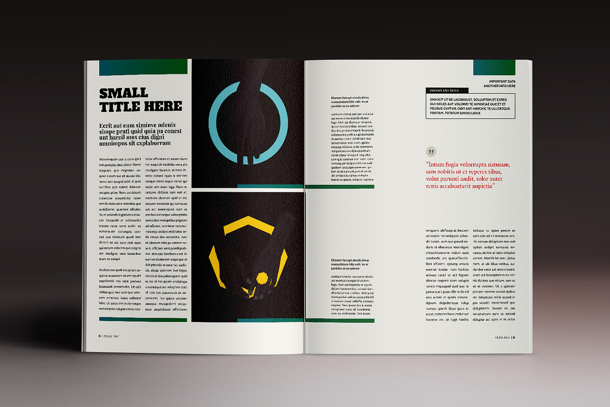 Kinda Magazine, a Magazine Template by Luuqas Design (Photo 5 of 16)