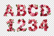 Roses, a Symbol Font by Loudoun Design Co. (Thumbnail 6 of 6)