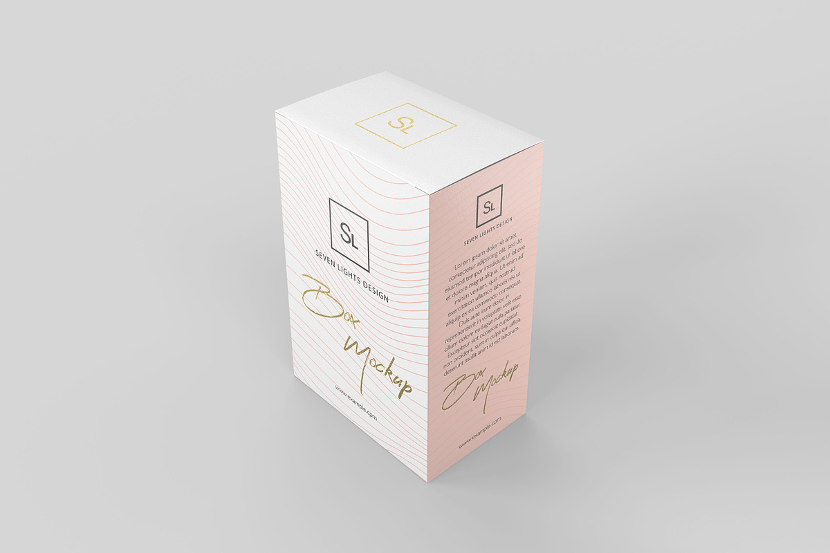 Box / Packaging Mockup, a Cups & Container Mockup by Seven Lights (Photo 7 of 8)