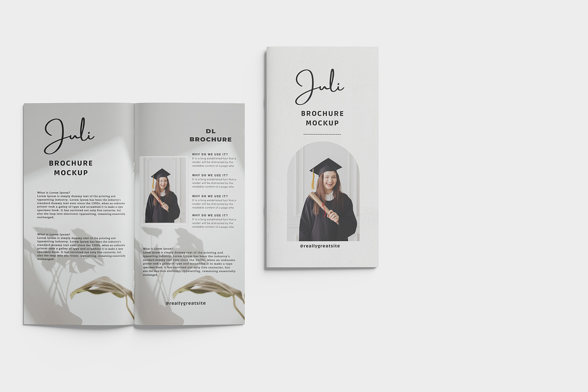 DL Brochure / Magazine Mockup, a Print Template by mahhyud (Photo 4 of 11)