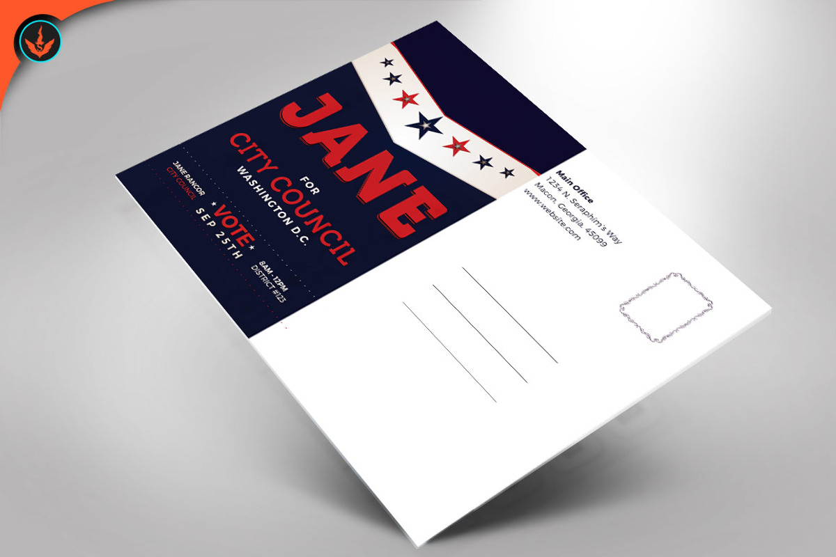 Political Flyer Template 5, a Flyer Template by SeraphimChris (Photo 2 of 5)