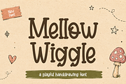 Mellow Wiggle - Playful Handdrawing, a Handwritten Font by Gumrega Studio (Thumbnail 1 of 8)