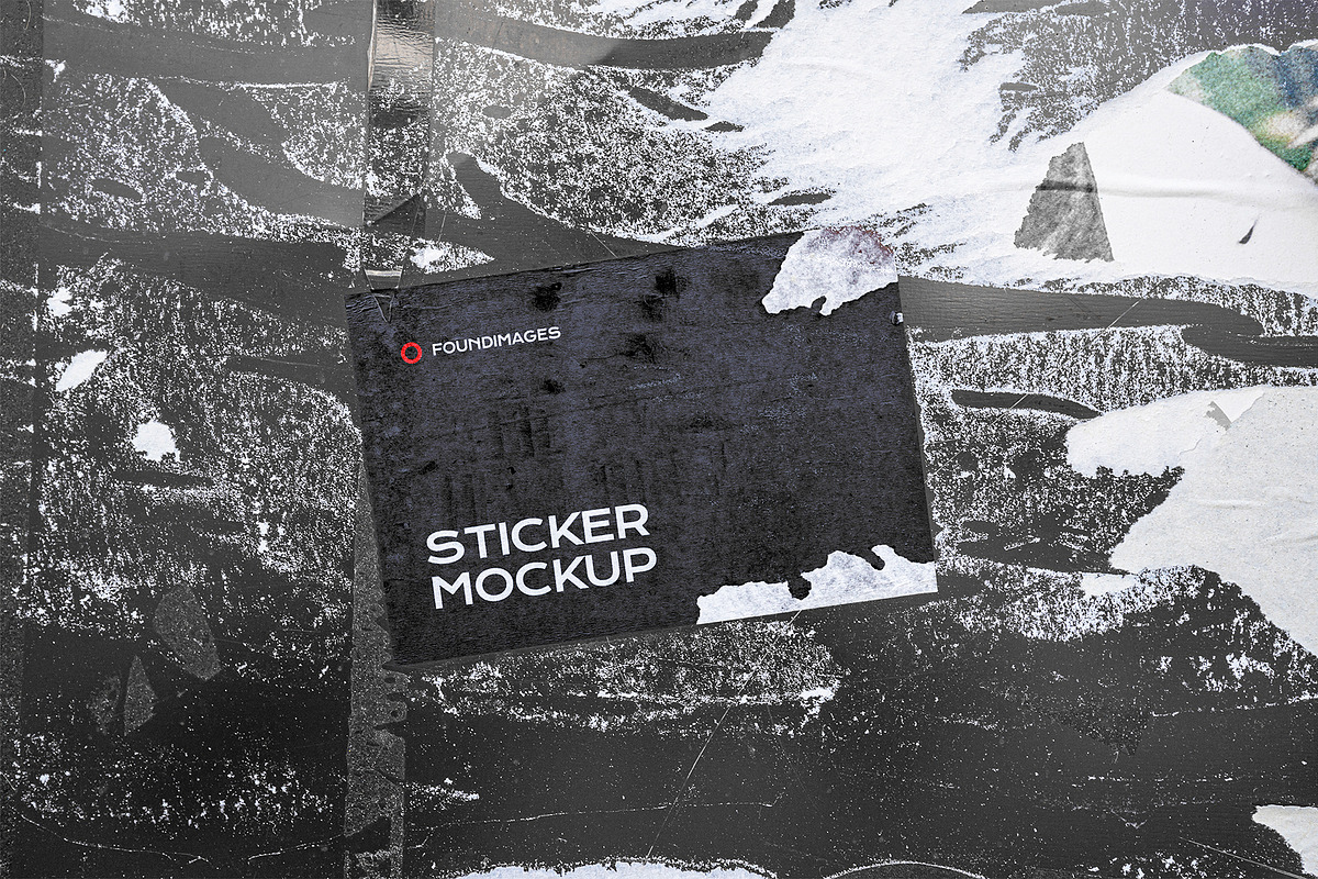 47 sticker mockup bundle vol 2, a Product Mockup by FoundImages (Photo 43 of 50)