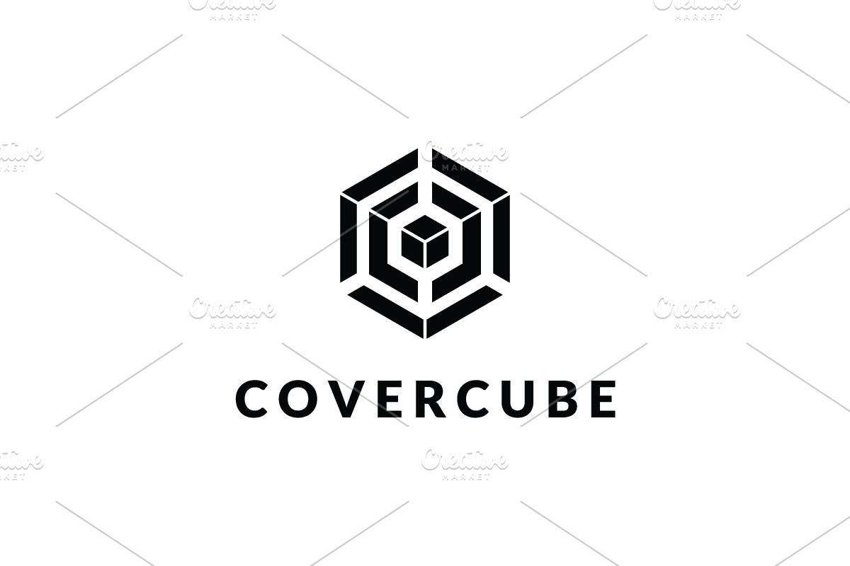 Abstract Hexagonal Cube Logo Design, a Branding & Logo Template by yopie (Photo 3 of 3)