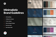 Figma Minimalistic Brand Guidelines, a Presentation Template by andrisetiawannn (Thumbnail 1 of 5)