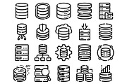 Database server data storage cloud, an Object Graphic by pikepicture (Thumbnail 2 of 3)
