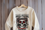 Dark skull with a bloody crown., a Decorative Illustration by yod67 (Thumbnail 6 of 7)