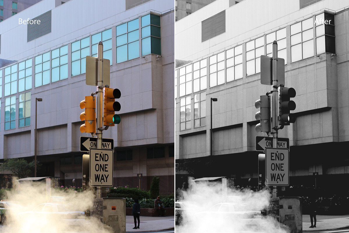 Moody Black & white Lightroom Preset, an Action Add-On by SD x Presets (Photo 5 of 6)