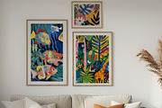 Poster gallery. Matisse 91, a Decorative Illustration by Chikovnaya (Thumbnail 2 of 16)