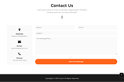 Developer Portfolio HTML Template, a Bootstrap Template by Themeplaza (Thumbnail 6 of 6)
