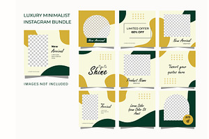Minimalist Luxury Social MediaBundle