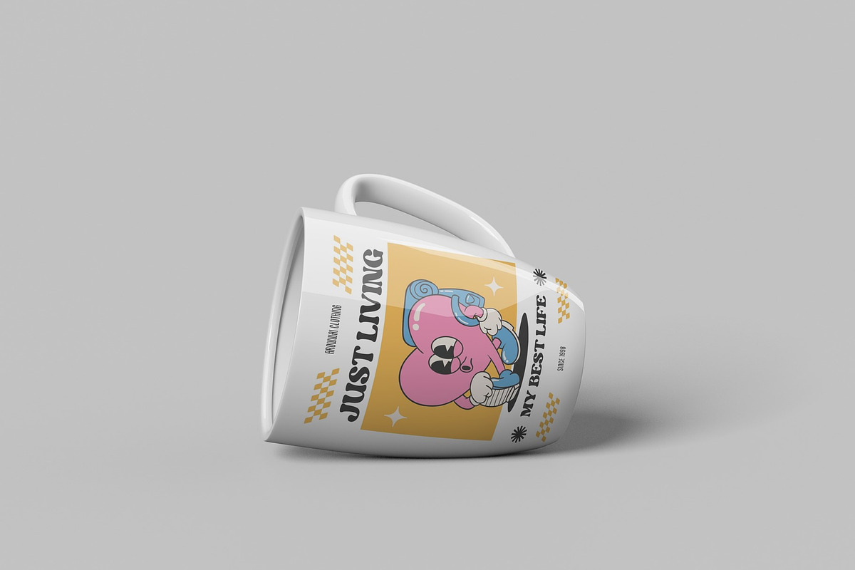 Mug Mockup Design, a Cups & Container Mockup by DigitAuras (Photo 2 of 5)