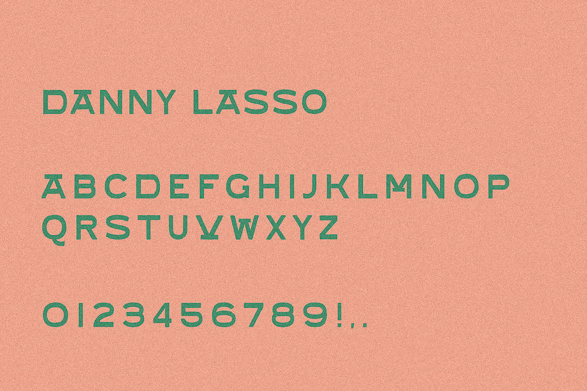 Danny Lasso I A Hyrid Font, a Sans Serif Font by Taylor Penton (Photo 4 of 4)