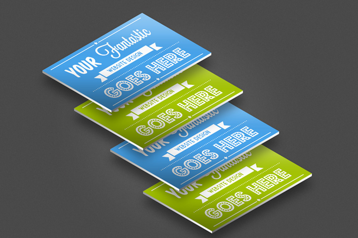 Isometric Website Design Mockups, a Templates & Theme by PitchStock (Photo 1 of 5)