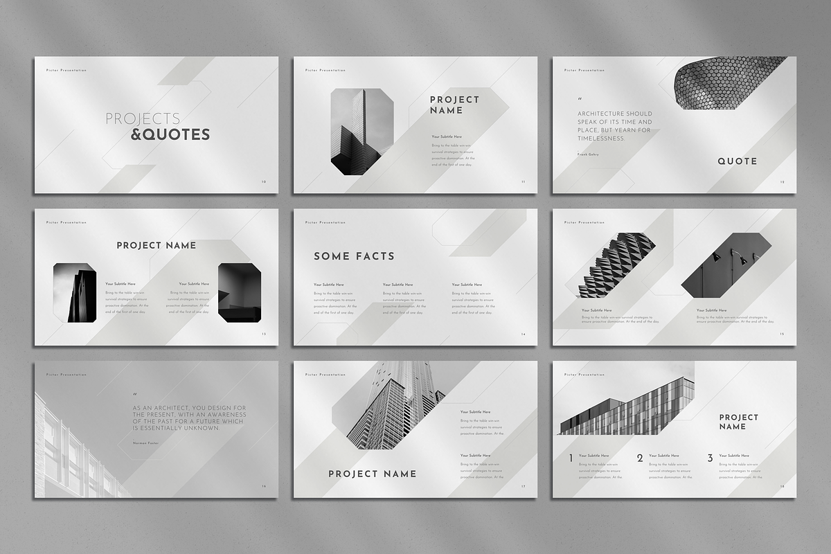 Pictor Presentation Template, a Presentation Template by SlideStation (Photo 4 of 7)