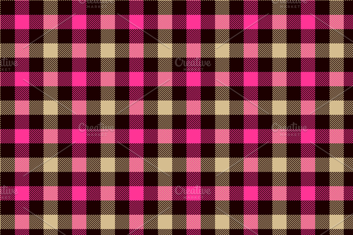 Vector Lumberjill Plaid Patterns, a Pattern Graphic by SubwayParty (Photo 2 of 4)