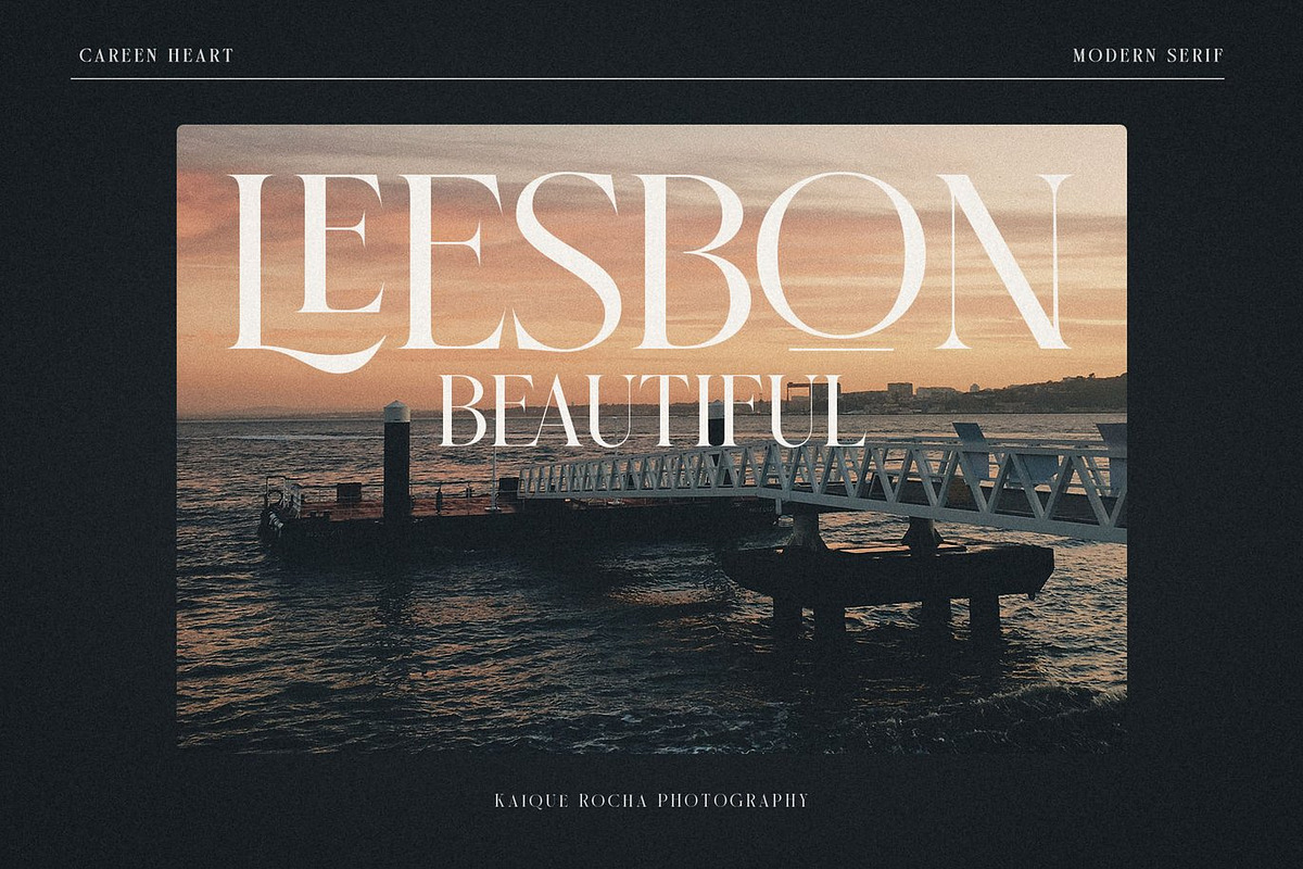 Caruok - Serif Display Font, a Serif Font by Luna Shop (Photo 2 of 7)