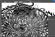Viking Yggdrasil Knotwork Vector Art, a Decorative Illustration by Abysm Internal (Thumbnail 3 of 4)