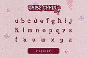 DAISY CHAIN / A Funky Display Face, a Font by Dylan Roop Design Co. (Thumbnail 4 of 10)
