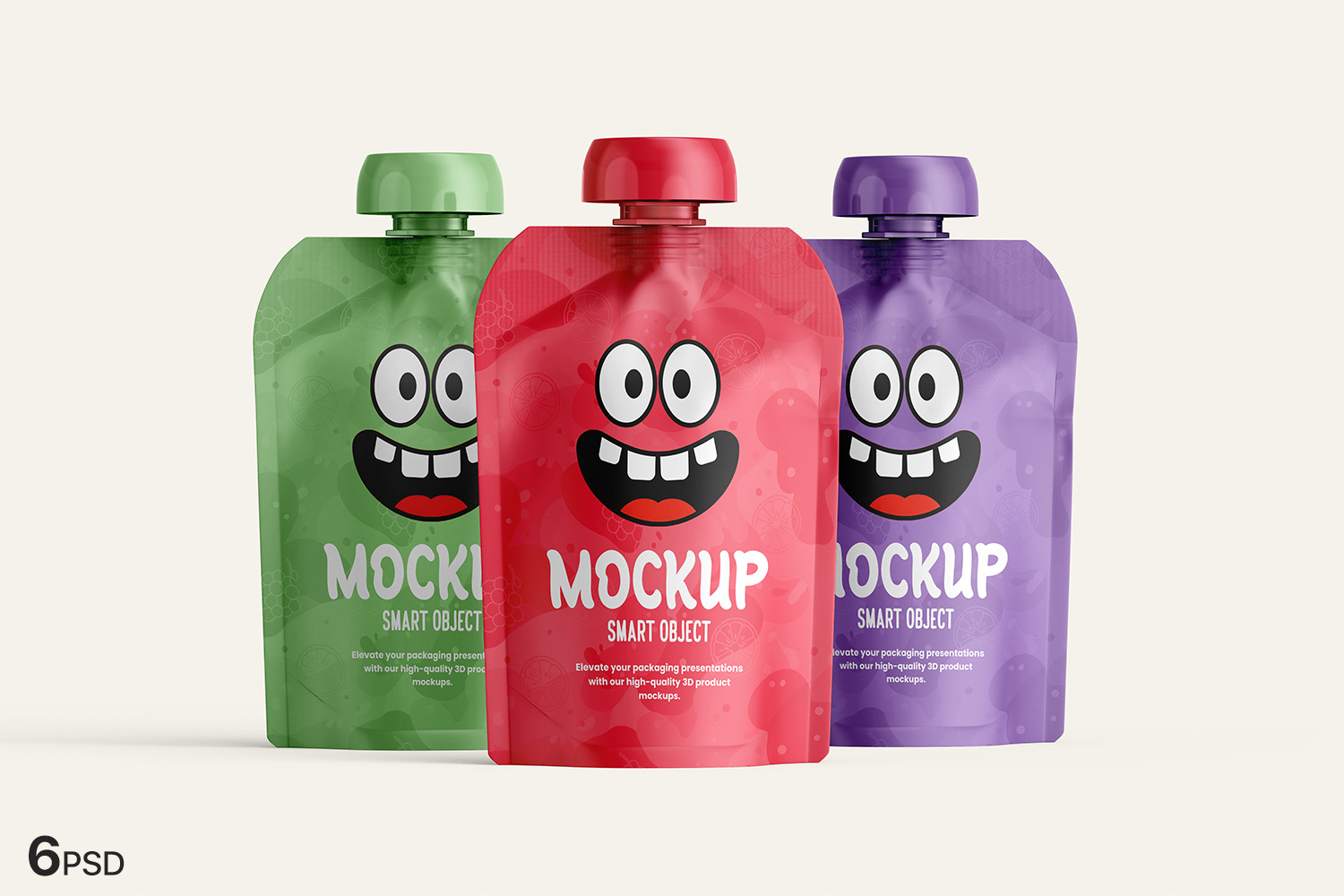 Doypack Spout Pouch Mockup, a Packaging Mockup by RamStudio2