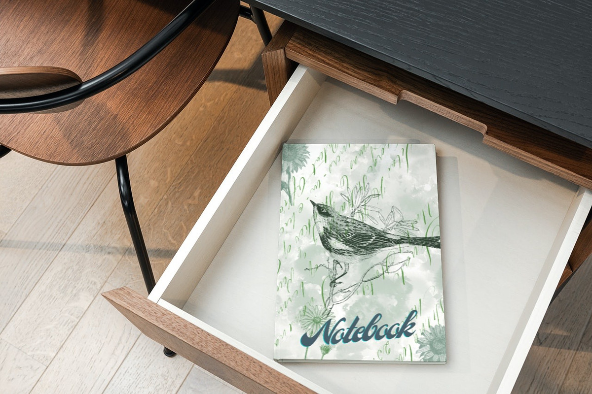Vintage Green Mixed Media A4 Posters, a Texture Illustration by Luna Y Mar (Photo 6 of 7)