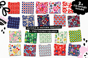 Fruity Floral Folk Collection, a Pattern Graphic by rouxsupplyco (Thumbnail 3 of 12)
