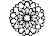Decorative Mandala Flower, an Object Graphic by Designer_Momina (Thumbnail 18 of 20)