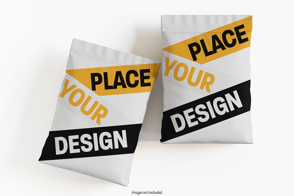 Snack Pouch Mockup Bundles, a Packaging Mockup by Ambo Ampeng (Photo 20 of 32)