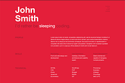 Reskee Resume Bootstrap 4 Template, a Bootstrap Template by Cardeo (Thumbnail 2 of 4)