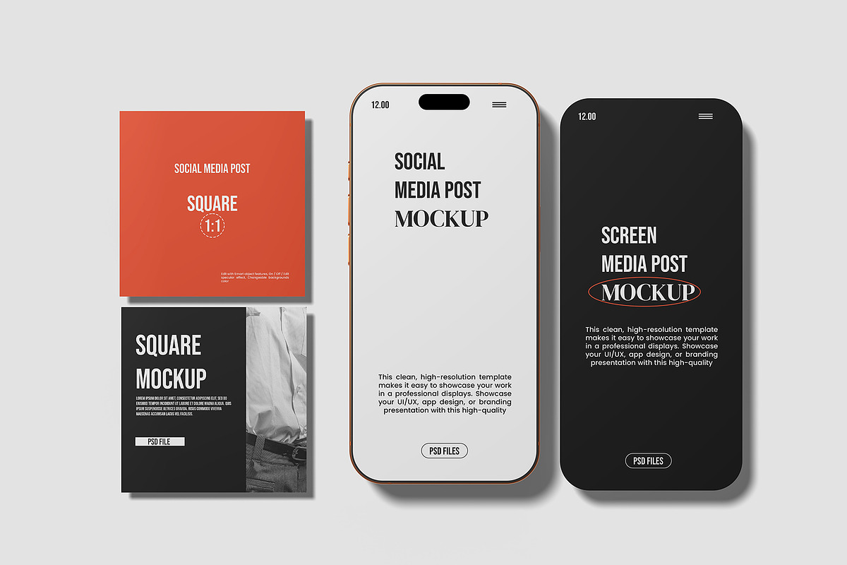Social Media Post Mockup, an iPhone Mockup by Graphicbars (Photo 10 of 11)