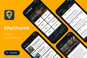 Church App Community App UI Kit