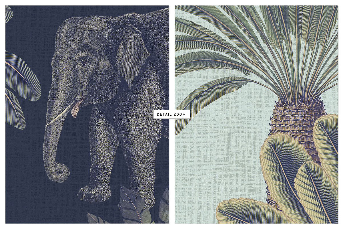 Palm Grove, Luxury tropical Prints!, a Pattern Graphic by Pink Linen (Photo 11 of 13)
