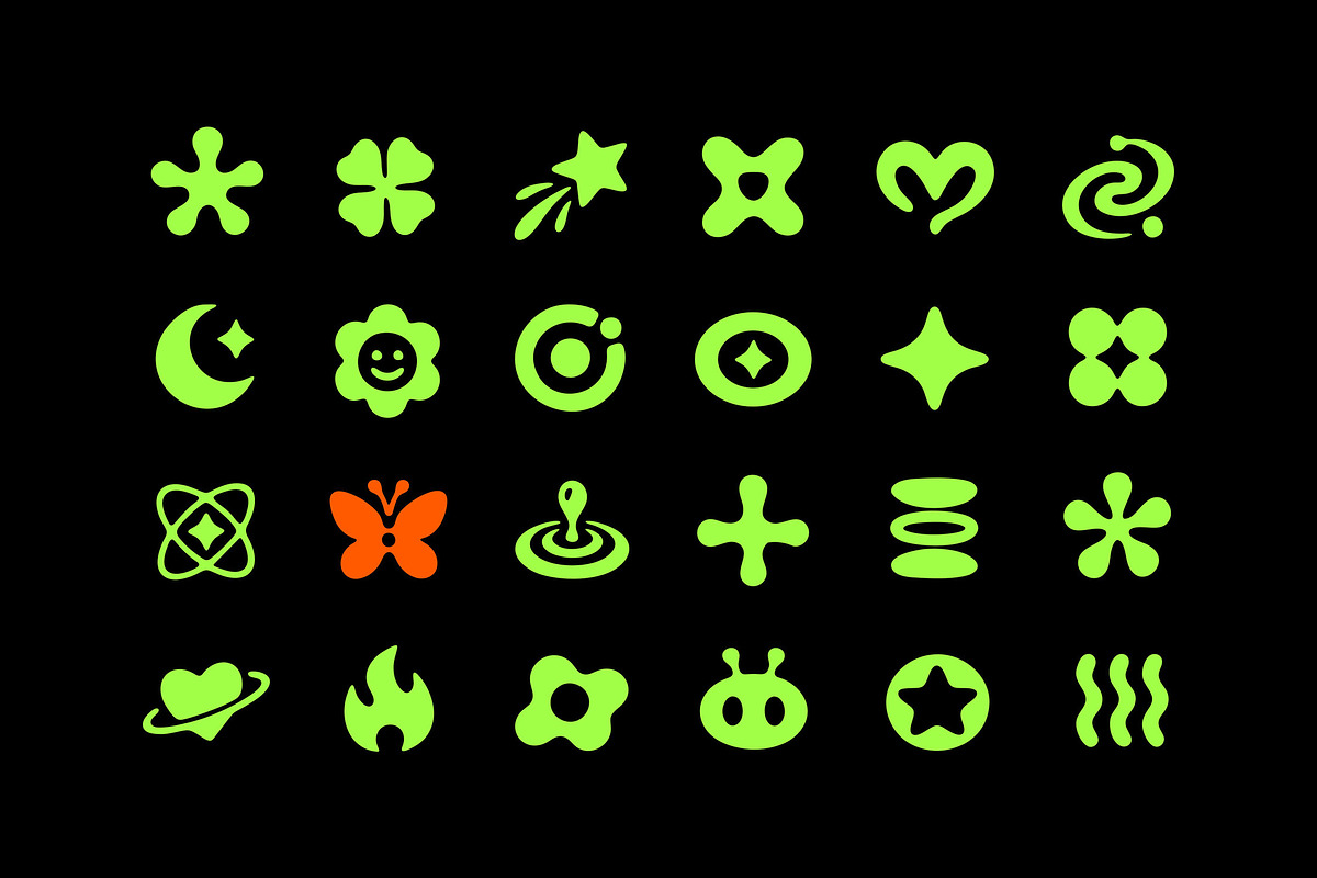 Y2K Bold Icons, an Object Graphic by Design Squad (Photo 2 of 5)