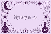 Doodlemyst Mystical Doodle Font, a Handwritten Font by Graphic Spirit (Thumbnail 7 of 8)