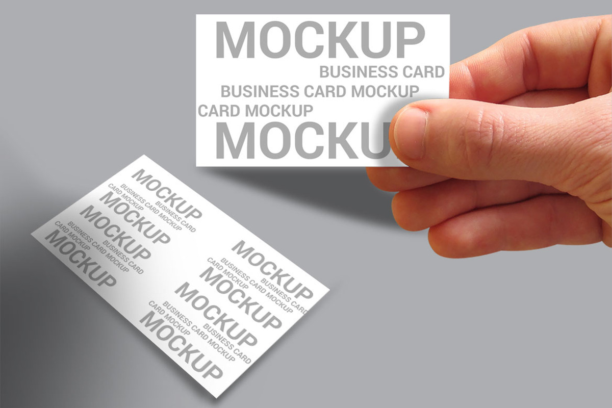 Professional Business Card Mockup, an Advertising Mockup by BrandlyTemplate (Photo 1 of 2)